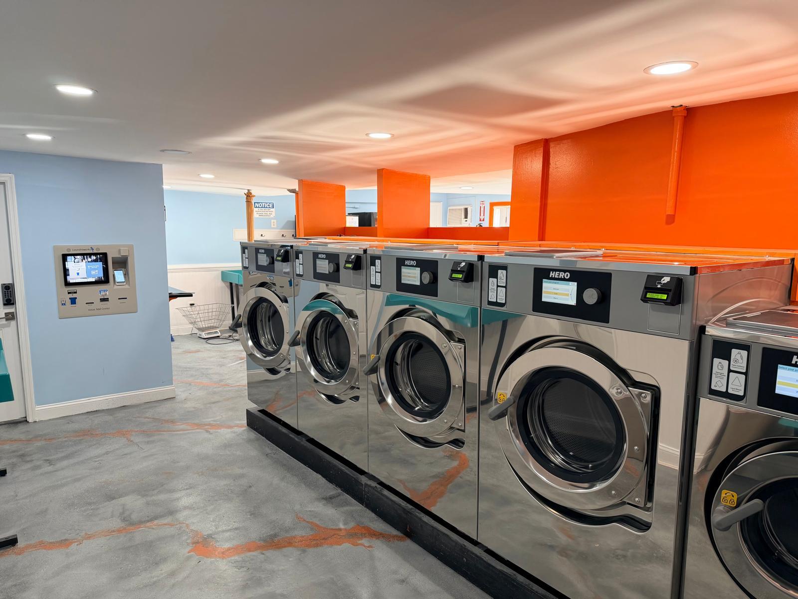 best laundromat in Frederick MD with multiple washing machines
