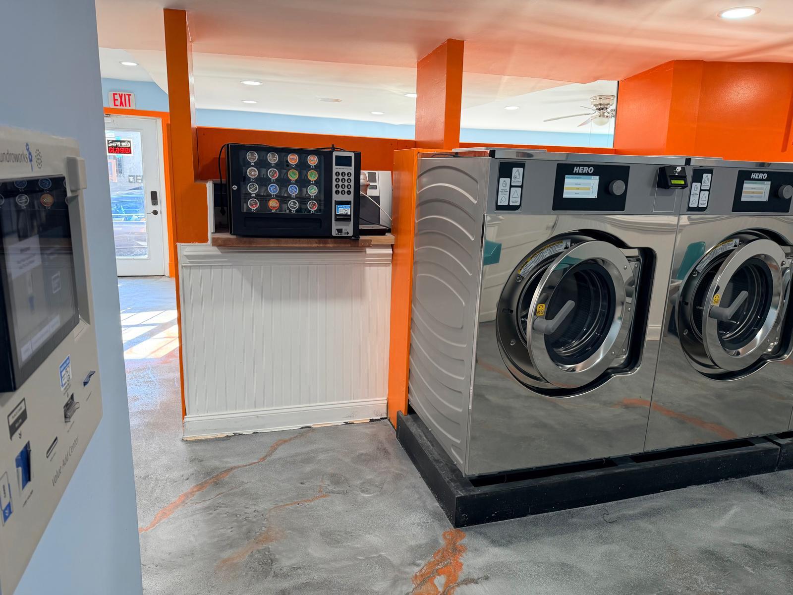 self service laundromat in Frederick MD with washers and dryers